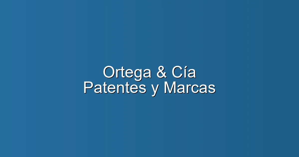 Gestores de patentes y marcas en Las Palmas: los mejores de 2026