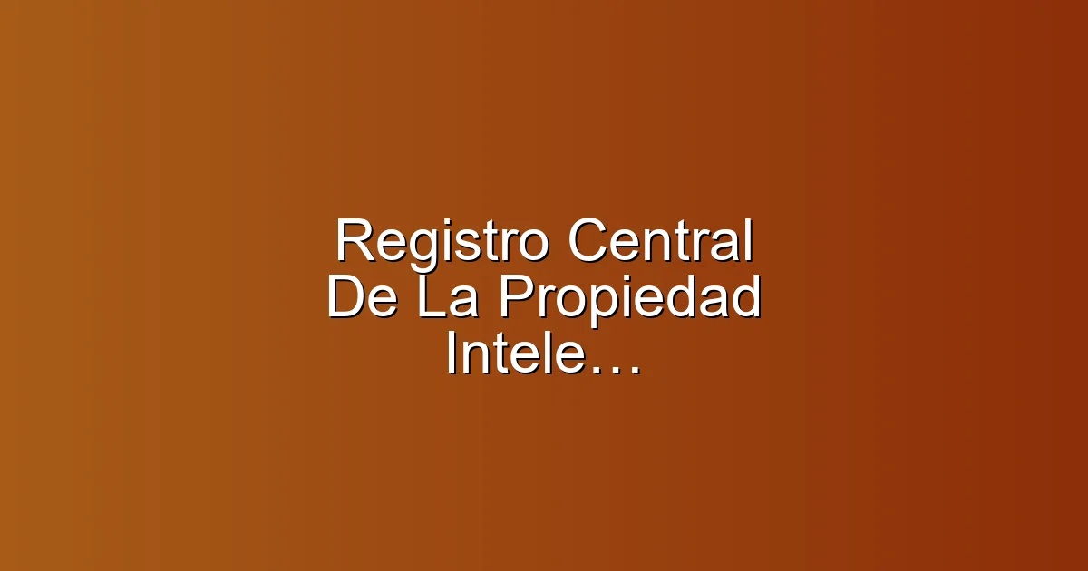 Gestores de patentes y marcas en Ciudad Real: los mejores de 2026